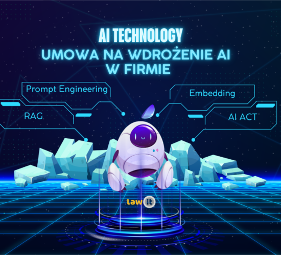co powinna zawierać umowa na wdrożenei AI